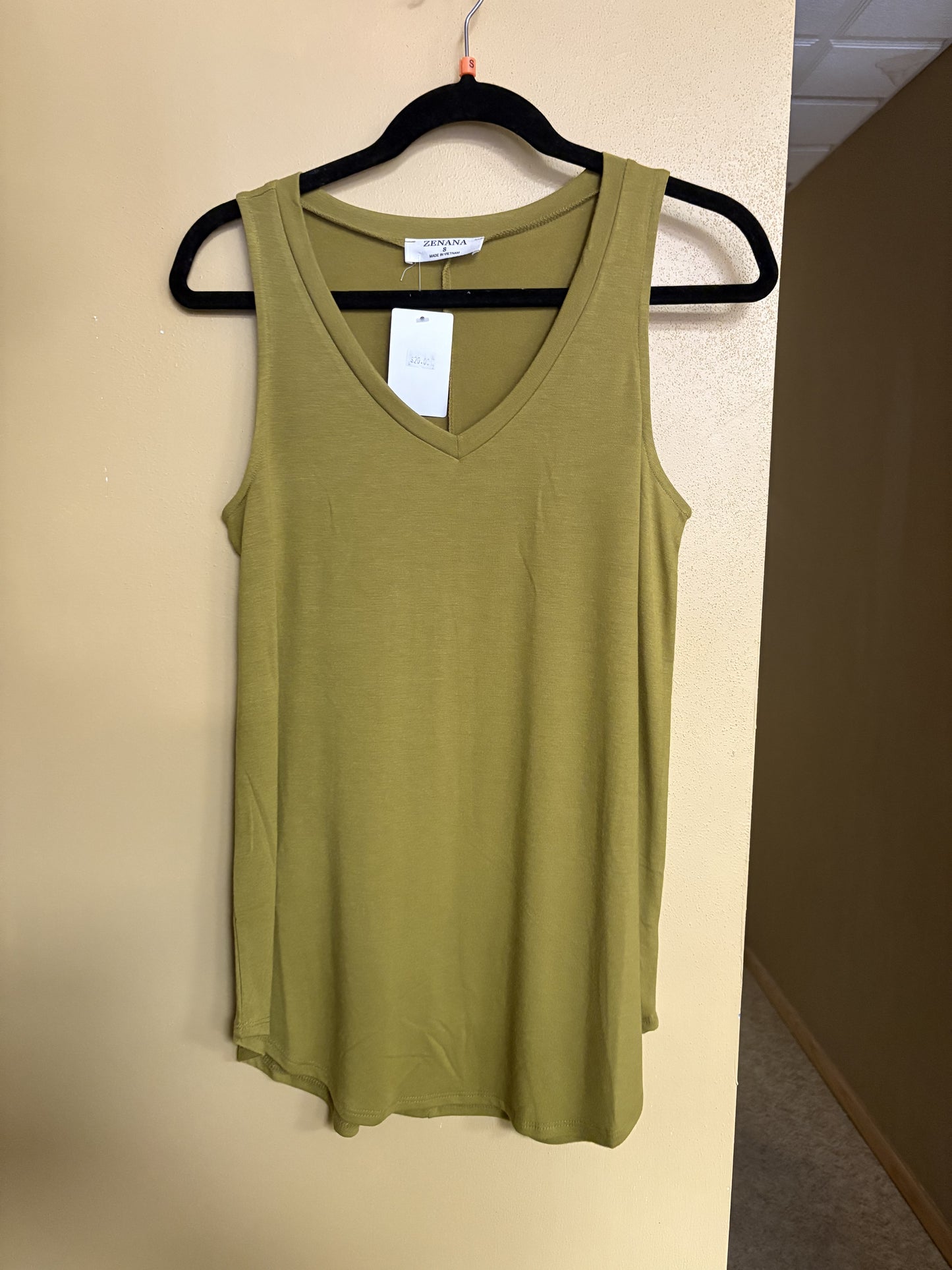 Round Hem Tank