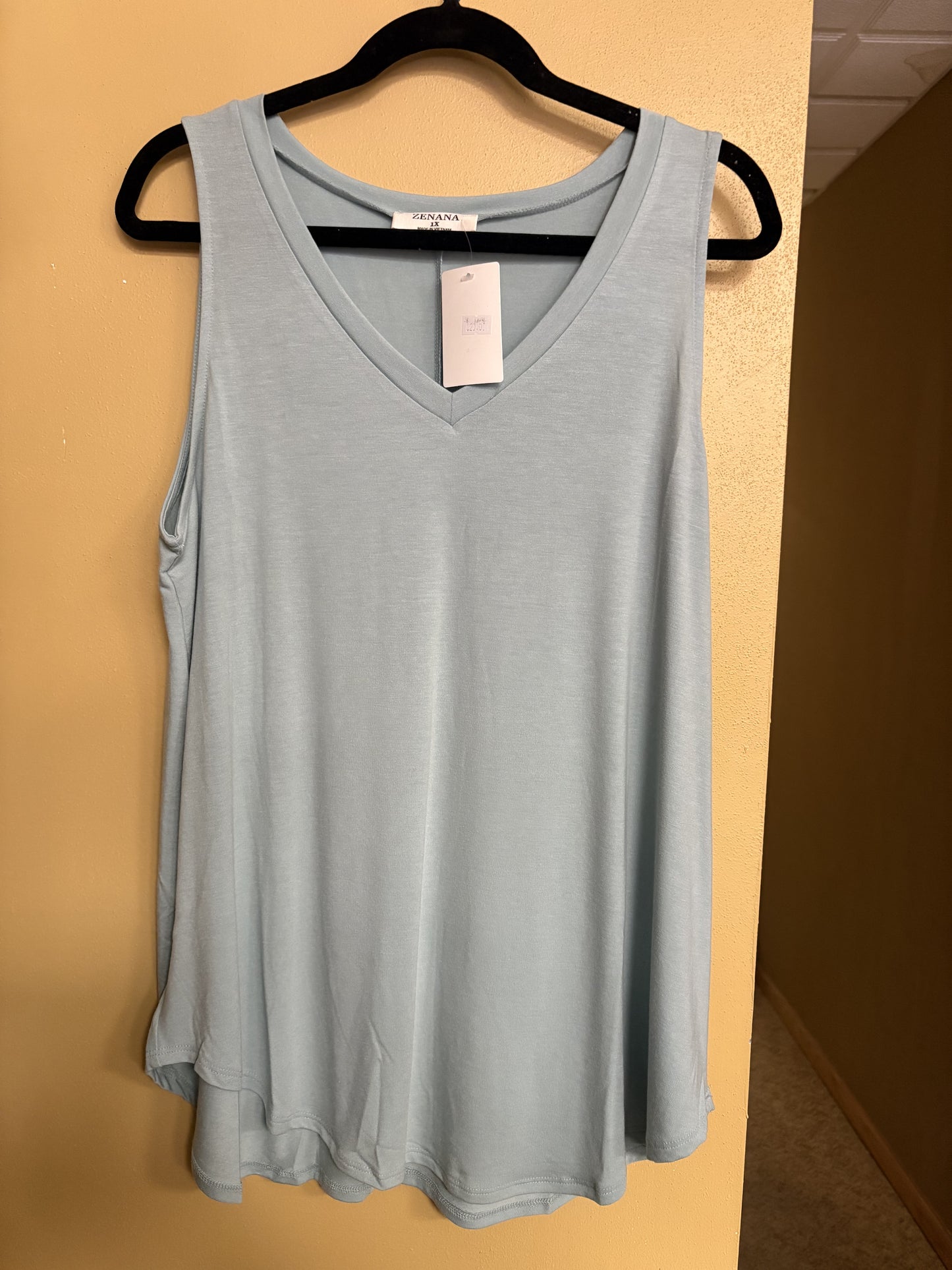 Round Hem Tank