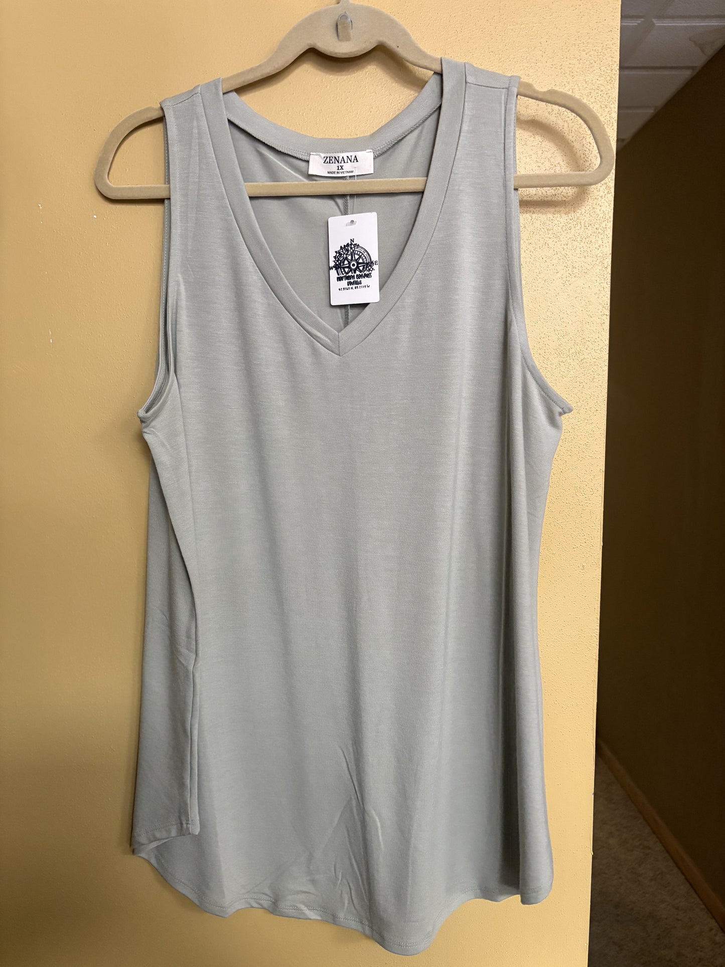 Round Hem Tank