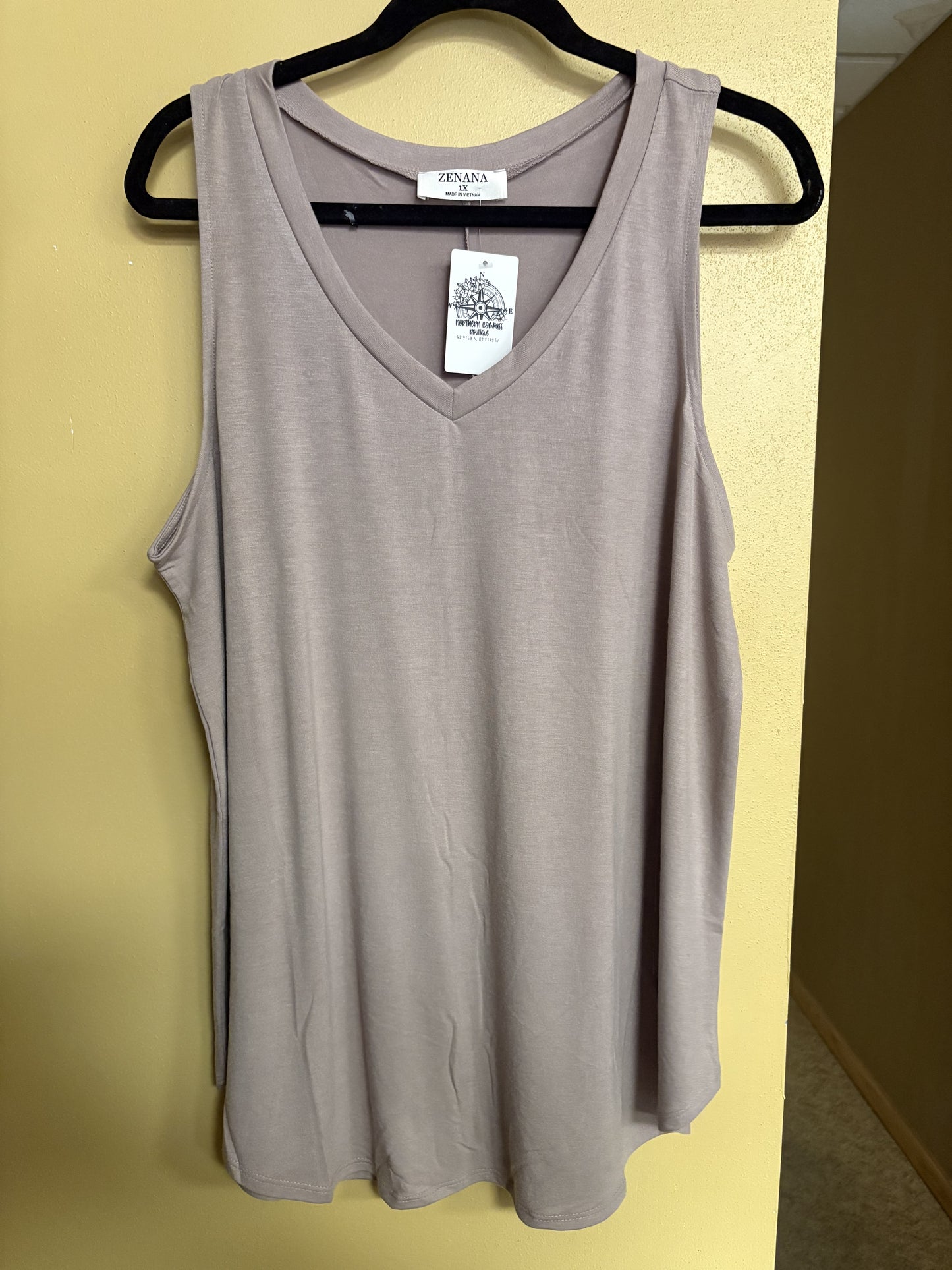 Round Hem Tank