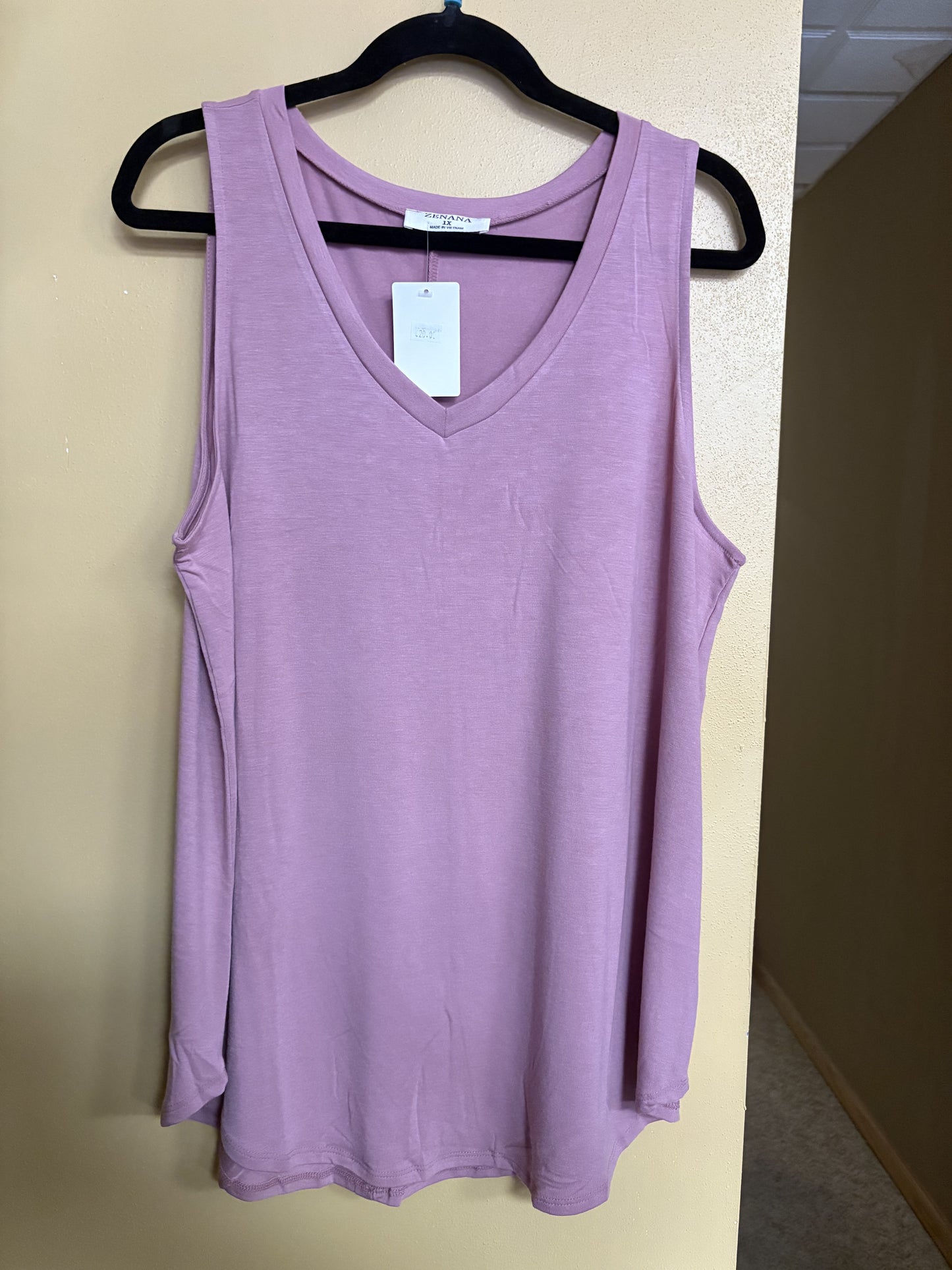 Round Hem Tank