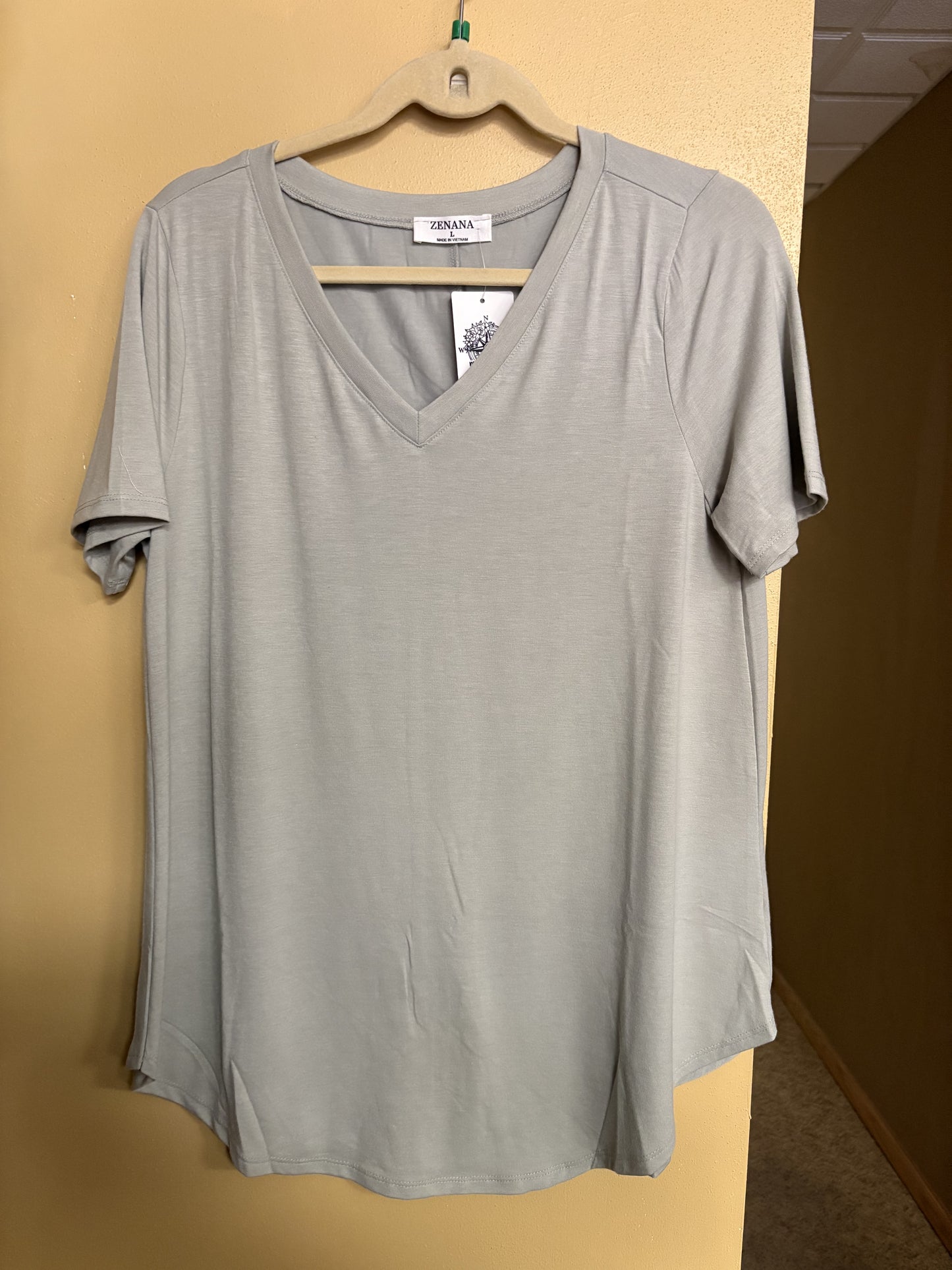 Round Hem Tee