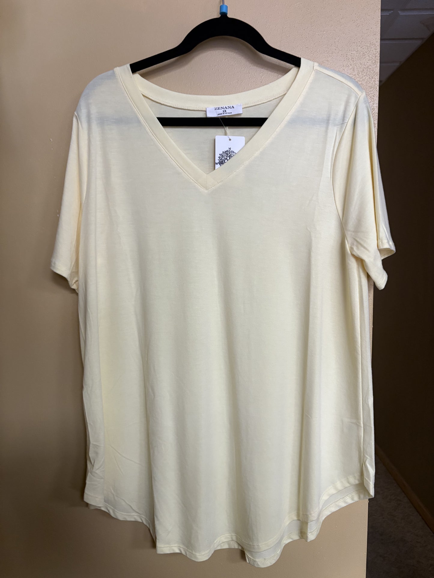 Round Hem Tee