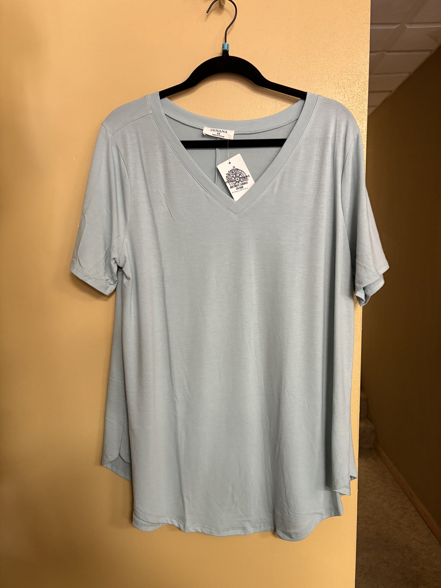 Round Hem Tee