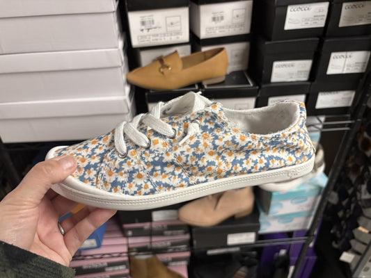 Floral Canvas Sneakers